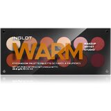 Inglot Makeup Artist Studio Palette paleta sjenila za oči nijansa WARM 18,7 g | shoptok.hr