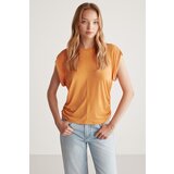 Grimelange Roberta Women's Sandy Flowy And Stretchy Fabric Oversize Blous | Shoptok.si