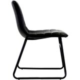 MID.YOU Set Stolov Milan, Črna, 2 Kos | Shoptok.si