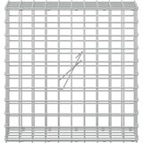  Gabion s 5 mm žicom i mrežom 5x5 cm 50x20x50 cm Pocinčani čelik | shoptok.hr