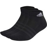 Adidas PERFORMANCE Cushioned Sportswear Ankle Čarape 3/1 crne | ePonuda.com