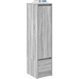  Visoka ploča siva Sonoma 29,5x34x119,5 cm izrađeno drvo | shoptok.hr
