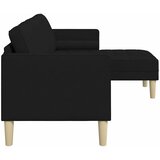  Set sofe Crna 173 x 131 x 67 cm Poliester | shoptok.hr