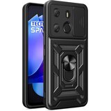 INORCO Za Tecno Spark Go 2023 4G/Pop 7 Pro 4G drsna leča, zaščitni pokrov, odporen na udarce, stojalo za PC+TPU telefonska torbica, (22035574) Cene