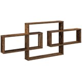vidaXL Stenska polica Star les 130 x 10 x 50 cm Inženirski les, (5000307218) | Shoptok.si