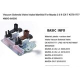 INORCO Vakuumski sesalni razdelilnik, primeren za elektromagnetni ventil, zdruljiv z Mazdo 3 5 6 CX-7 K5T81777 4M5G-9A500 (barva: 1 kos)+(cva, (22018916) | Shoptok.si