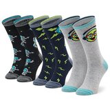 Skechers Set 3 parov otroških visokih nogavic SK41060/5801 Pisana | Shoptok.si