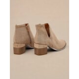 Resti Light brown women's boots with cutouts Geransa - Footwear | Shoptok.si