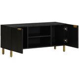 Maison Chic TV omarica - TV enota - Televizijska omarica črna 105x33x46 cm iz umetnega lesa, (21698849) Cene