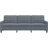  Trosjed tamnosivi 210 cm baršunasti | shoptok.hr
