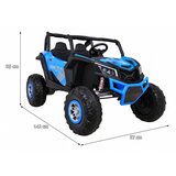  Buggy na akumulator UTV-MX - 4x4 - dvosjed - plavi | shoptok.hr