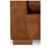 Scandic Konjak smeđa sofa od imitacije kože 225 cm Hamburg – | shoptok.hr