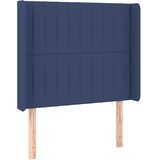  box spring s madracem LED plavi 80 x 200 cm od tkanine | shoptok.hr