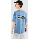 Patagonia P-6 Logo T-shirt shore blue | Shoptok.si