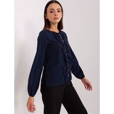 LAKERTA Blouse-LK-BZ-506673.36-navy blue | Shoptok.si