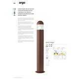  Redo 9946 - Spoljašnja lampa ARGO 1xE27/42W/230V IP54 braon | Eponuda.com