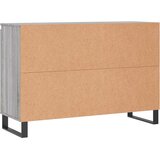  Komoda sivog hrasta sonome 101,5x35x70 cm od konstruiranog drva | shoptok.hr
