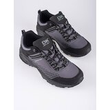 DK Men's trekking shoes on a thick sole gray Cene
