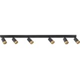  Bodovno svetlo ARRAS 6xGU10/10W/230V crno | Eponuda.com