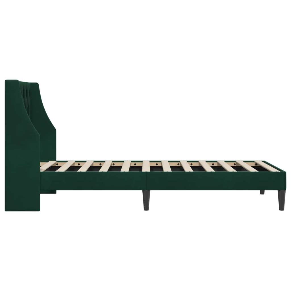  Okvir za krevet Tamnozelena 80 x 200 cm Baršun - Tamnozelena 80 x 200 cm | shoptok.hr
