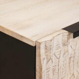  Kreveta 2 pcs Finš bijelog pranja 60 x 33 x 75 cm | shoptok.hr