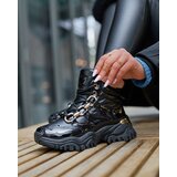 Resti Black women's sporty winter boots a'la trappers Mertika - Footwear | ePonuda.com