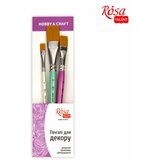 Artmie ROSA TALENT Hobbi Craft set ravnih četki cene