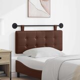  Držeće uzglavlje Zidne Lažna koža - Smeđa 100 cm bez LED | shoptok.hr