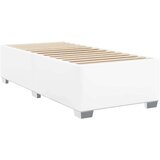 vidaXL Krevet s oprugama i madracem bijeli 90 x 200 cm od umjetne kože | shoptok.hr