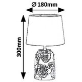 Rabalux sonal stona E14 1XMAX 40W zlatna/crna NM3RQM5 | Eponuda.com