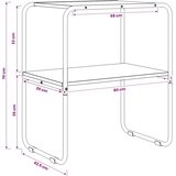  Konzolna stolica Dimljeni hrast 80 x 42 5 x 70 cm - Dimljeni hrast 80 x 42 5 x 70 cm Slike