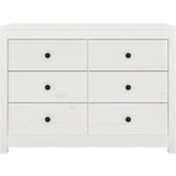  TV omarica bela 100x40x72 cm trdna borovina, (20654174) | Shoptok.si
