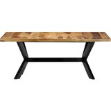  Blagovaonski stol od masivnog drva akacije 180 x 90 x 75 cm | shoptok.hr