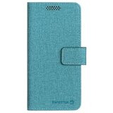Swissten preklopni etui za mobitel, veličina L, 148 x 71mm, tekstil, plava | shoptok.hr
