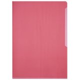 Durable L mapa (2339) rdeča, gladka, PVC 0,15mm, 50 kos, (20387085) | Shoptok.si