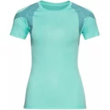 Odlo W CREW NECK S/S ACTIVESPINE Ženska majica za trčanje, tirkiz, veličina