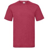 Fruit Of The Loom Men's Red T-shirt Valueweight | Shoptok.si