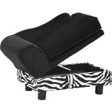 SOFA za pse crna 57 x 34 x 36 cm plišana | shoptok.hr