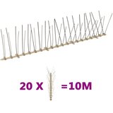  Set od 20 šiljaka protiv ptica i golubova u 4 reda 10 m | Eponuda.com