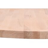 Stolna ploča Ø50x4 cm okrugla od masivne bukovine | shoptok.hr