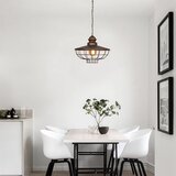 Opviq Sivani Tel - MR-635 Dark Brown Chandelier Cene
