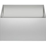  Vrtna saksija 2 kom. Srebrna 80 x 80 x 40 cm Pocinčani čelik | shoptok.hr