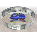 Dyson robotski sesalnik 360 Vis Nav Vinca Blue/Nickel | Shoptok.si
