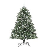 vidaXL Umestno božično drevo med 150 LED Zelena 105 x 105 x 150 cm | Shoptok.si
