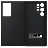 Samsung Book Smart Clear View Cover Galaxy S22 Ultra black | shoptok.hr