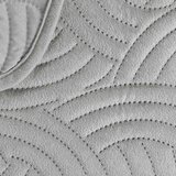 Douceur d intérieur Siv žameten komplet pregrinjala in prevleke za vzglavnik 240x260 cm Solange – | Shoptok.si