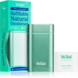 WILD Mint & Aloe Vera Men's Aqua Case trdi dezodorant z etuijem 40 g | Shoptok.si