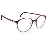  Unisex Dioptrijske naočale Silhouette Pure Wave 2953 49/19 Red | shoptok.hr