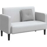  Jastuk za leđa Oblačnosiva 50 x 19 x 45 cm tkanina | shoptok.hr