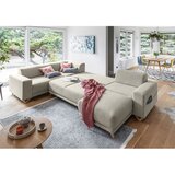Miuform Bež raztegljiva/s prostorom za shranjevanje kotna sedežna garnitura (levi kot/v obliki črke "U") Classy Sophie – | Shoptok.si